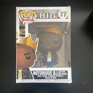 Funko Pop! Rocks Notorious B.I.G. with Crown